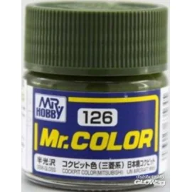 Mr Hobby -Gunze Mr. Color (10 ml) Cockpit Color (Mitsubishi)