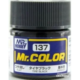 Mr Hobby -Gunze Mr. Color (10 ml) Tire Black