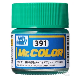 Mr Hobby -Gunze Mr. Color (10 ml) Interior Turquoise Green (Soviet)