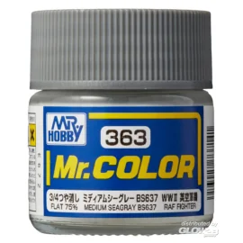 Mr Hobby -Gunze Mr. Color (10 ml) Medium Seagray BS637