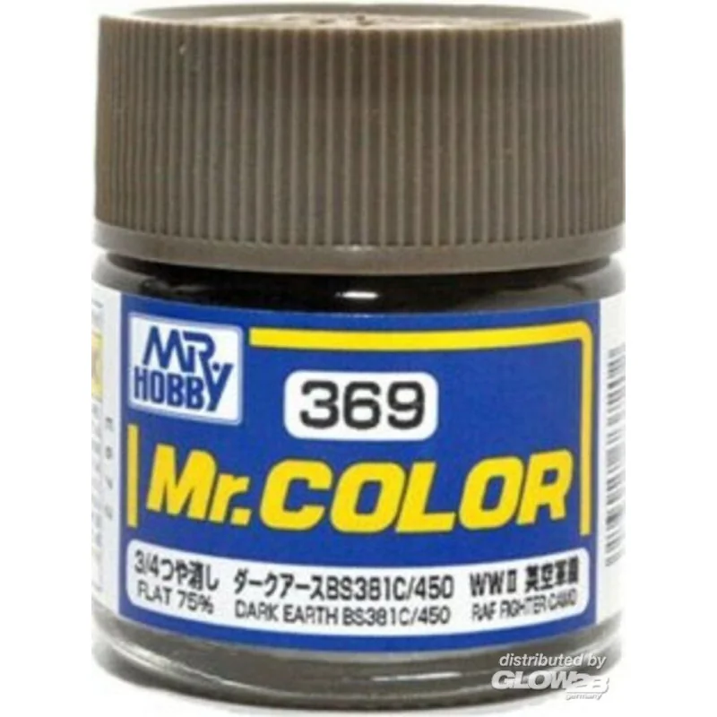 Mr Hobby -Gunze Mr. Color (10 ml) Dark Earth BS381C/450