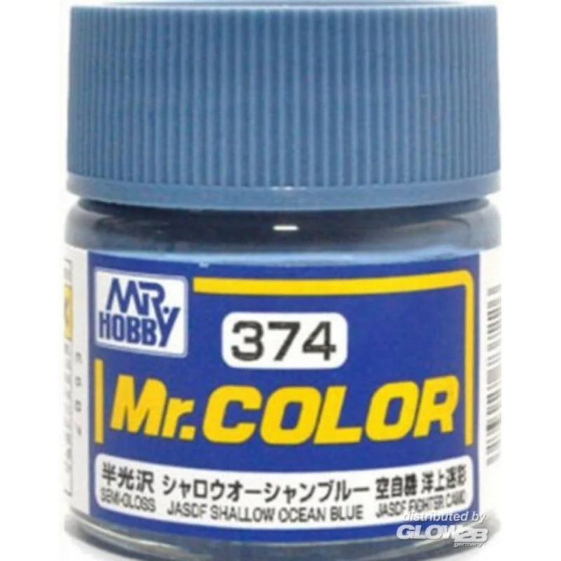 Mr Hobby -Gunze Mr. Color (10 ml) JASDF Shallow Ocean Blue