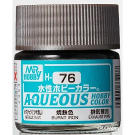 Mr Hobby -Gunze Aqueous Hobby Colors (10 ml) Burnt Iron