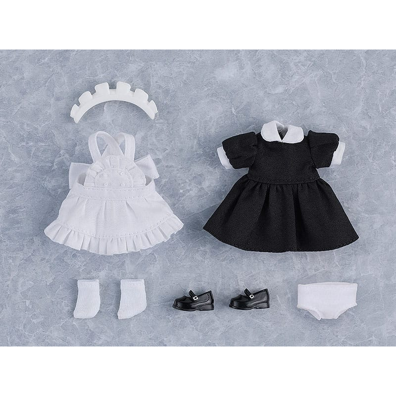 Accessoires pour figurines Original Character accessoires pour figurines Nendoroid Doll Outfit Set: Maid Outfit Mini (Black)