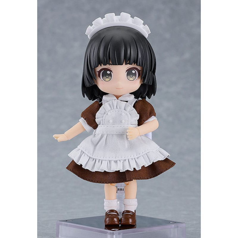 Good Smile Company Original Character accessoires pour figurines Nendoroid Doll Outfit Set: Maid Outfit Mini (Brown)
