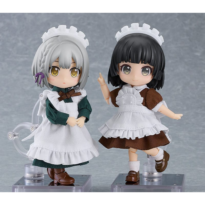 GSC17672 Original Character accessoires pour figurines Nendoroid Doll Outfit Set: Maid Outfit Long (Green)