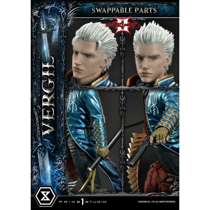 Devil May Cry 3 figurine Ultimate Premium Masterline Series 1/4 Vergil Standard Version 69 cm