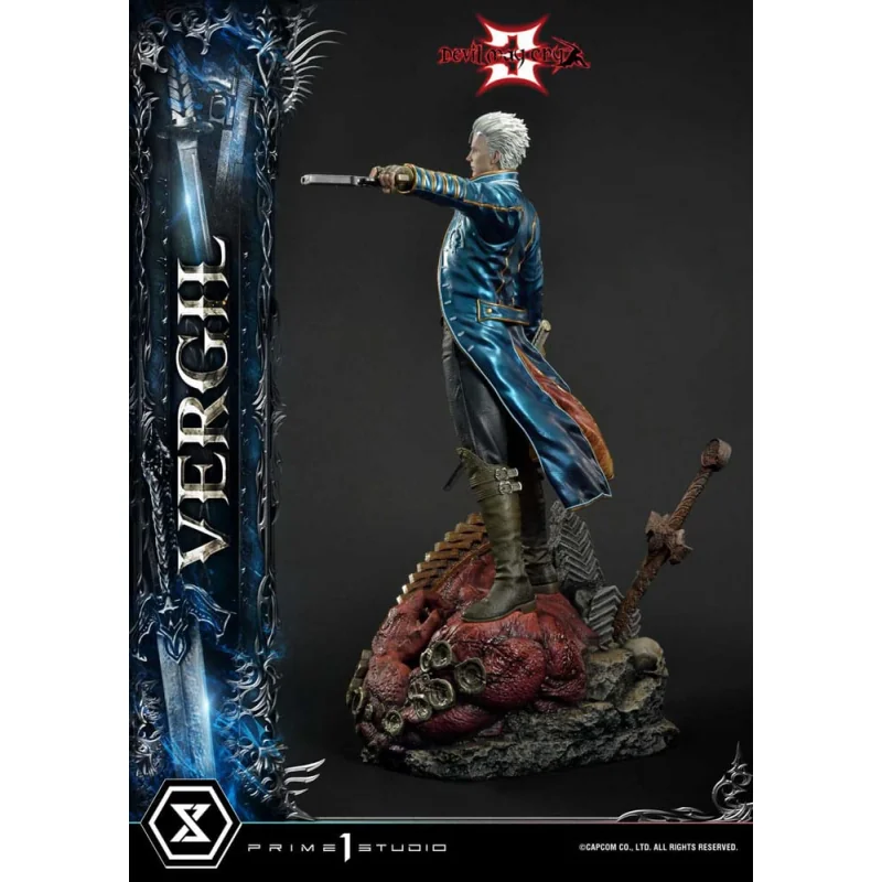 Devil May Cry 3 figurine Ultimate Premium Masterline Series 1/4 Vergil Standard Version 69 cm