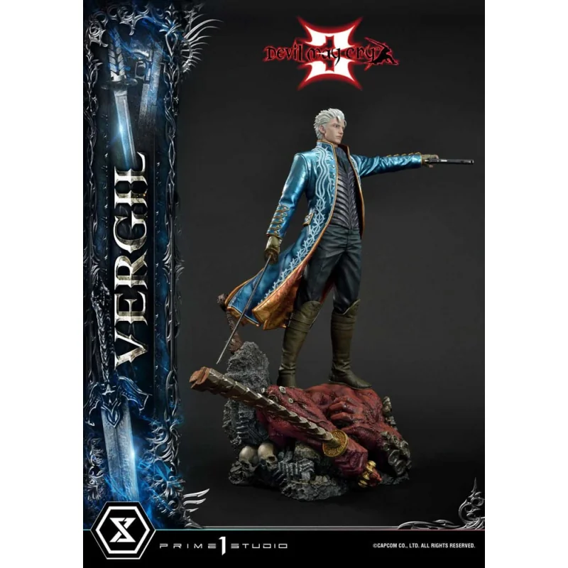 Devil May Cry 3 figurine Ultimate Premium Masterline Series 1/4 Vergil Standard Version 69 cm