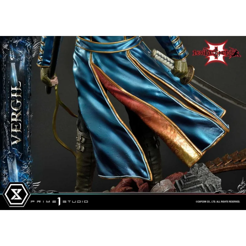 Devil May Cry 3 figurine Ultimate Premium Masterline Series 1/4 Vergil Standard Version 69 cm