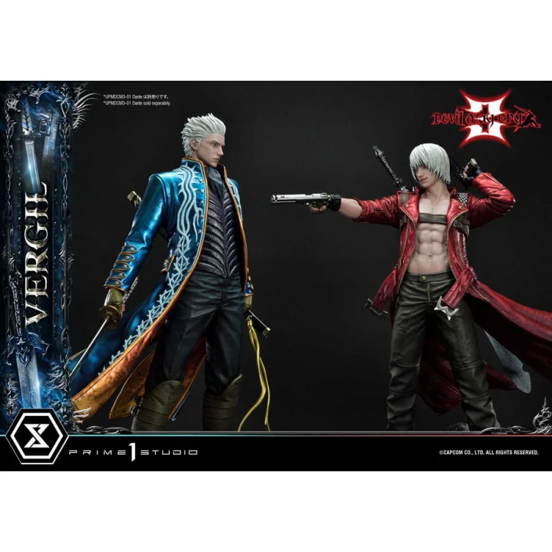 Devil May Cry 3 figurine Ultimate Premium Masterline Series 1/4 Vergil Standard Version 69 cm