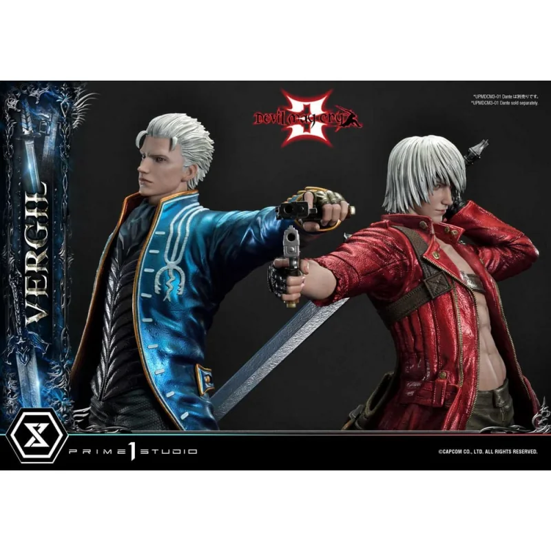 Devil May Cry 3 figurine Ultimate Premium Masterline Series 1/4 Vergil Standard Version 69 cm