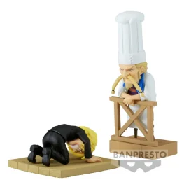 ONE PIECE - Sanji & Zeff - Figurine WCF Log Stories 8cm