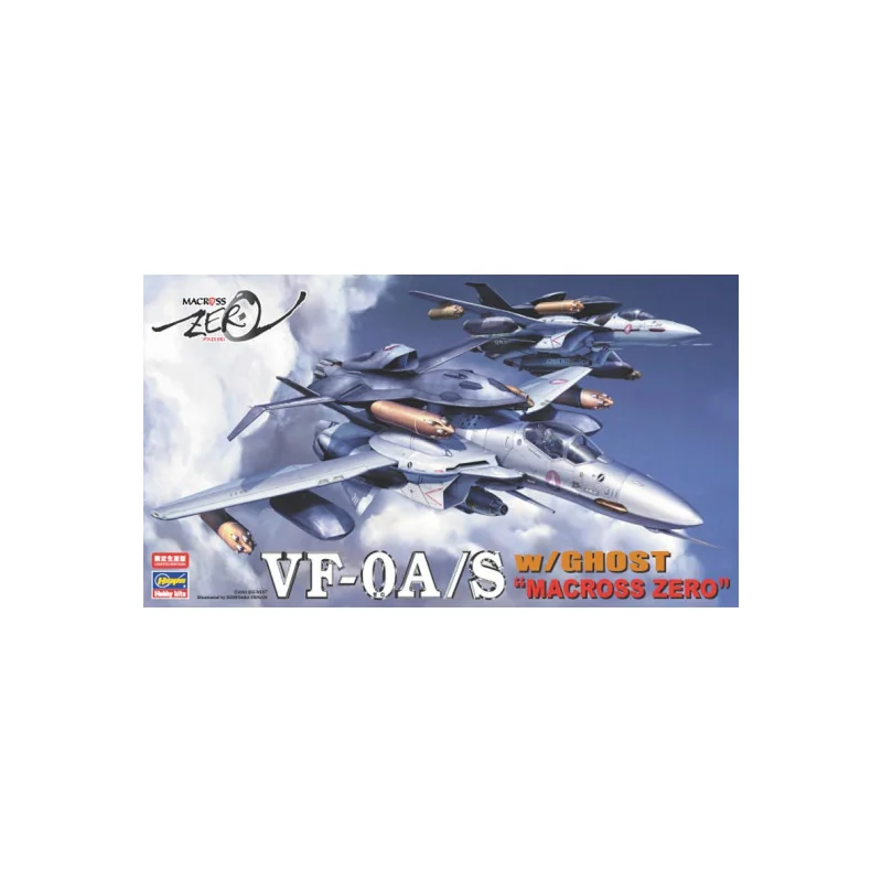 Maquette plastique VF-0A/S with Ghost MACROSS ZERO 1:72