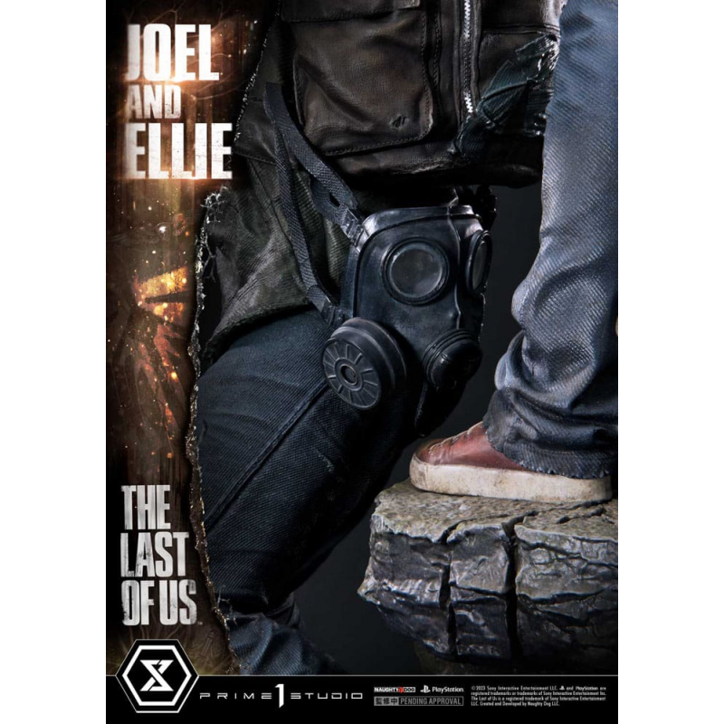 The Last of Us Part I statuette Ultimate Premium Masterline Series Joel & Ellie Deluxe Version (The Last of Us Part I) 73 cm