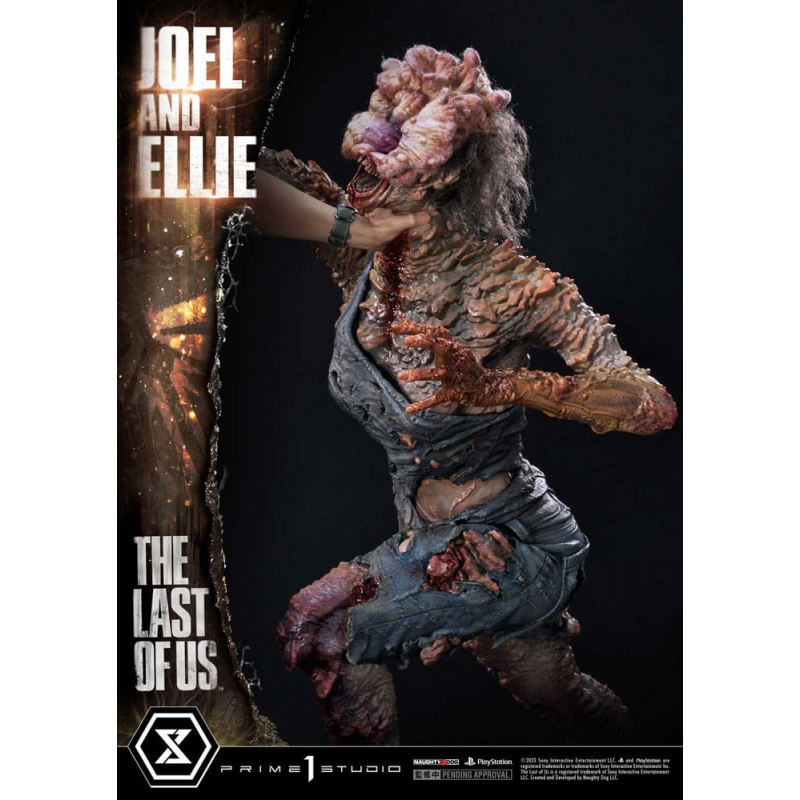 The Last of Us Part I statuette Ultimate Premium Masterline Series Joel & Ellie Deluxe Version (The Last of Us Part I) 73 cm