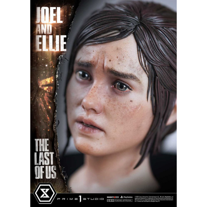 The Last of Us Part I statuette Ultimate Premium Masterline Series Joel & Ellie Deluxe Version (The Last of Us Part I) 73 cm