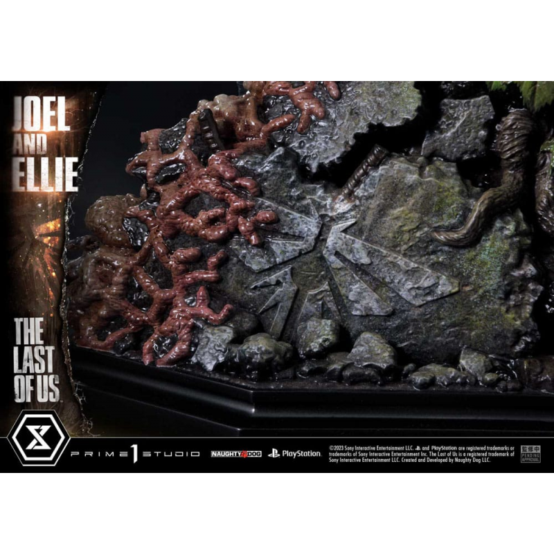 The Last of Us Part I statuette Ultimate Premium Masterline Series Joel & Ellie Deluxe Version (The Last of Us Part I) 73 cm