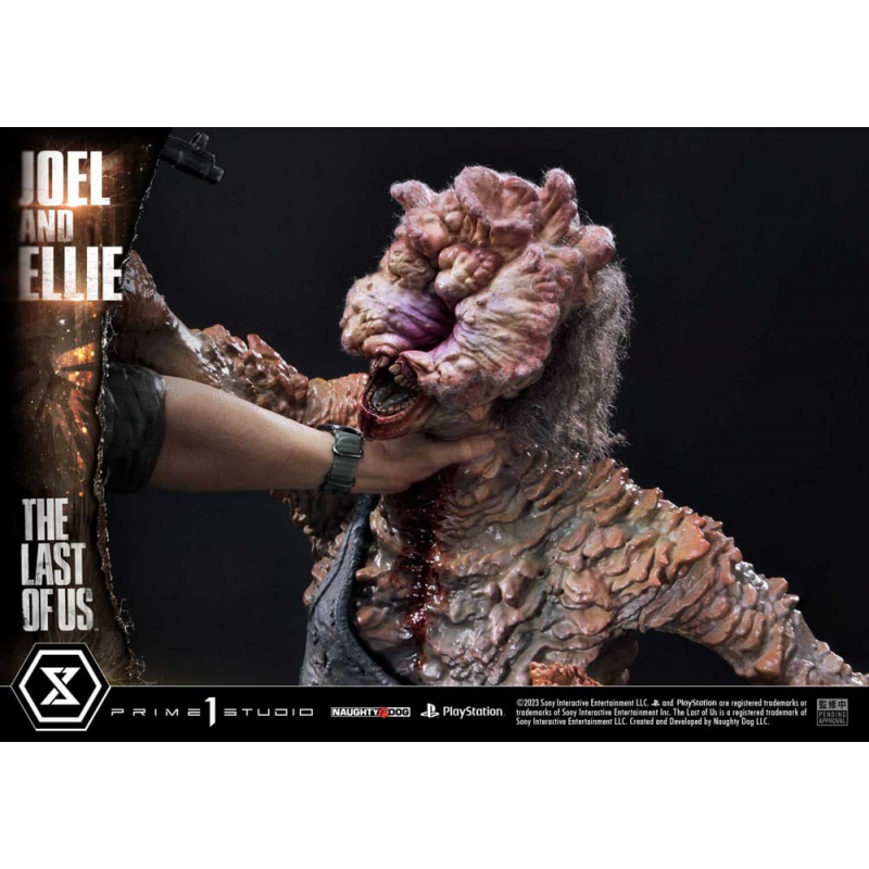 The Last of Us Part I statuette Ultimate Premium Masterline Series Joel & Ellie Deluxe Bonus Version (The Last of Us Part I) 73 