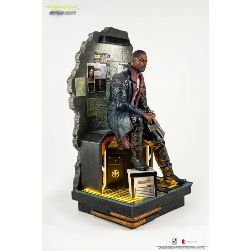 Cyberpunk 2077 Phantom Liberty statuette 1/4 Solomon Reed 55 cm