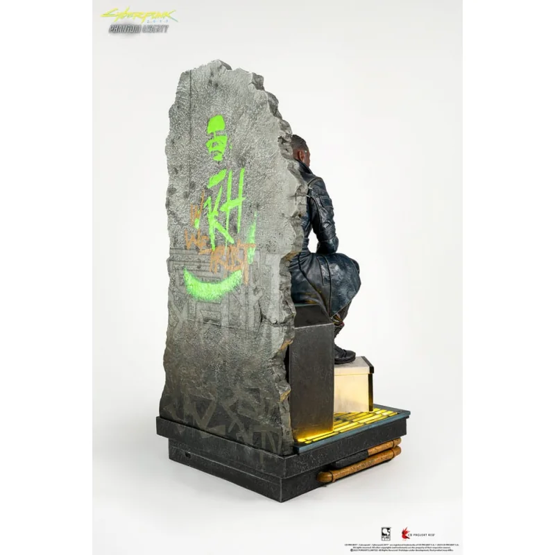 Cyberpunk 2077 Phantom Liberty statuette 1/4 Solomon Reed 55 cm