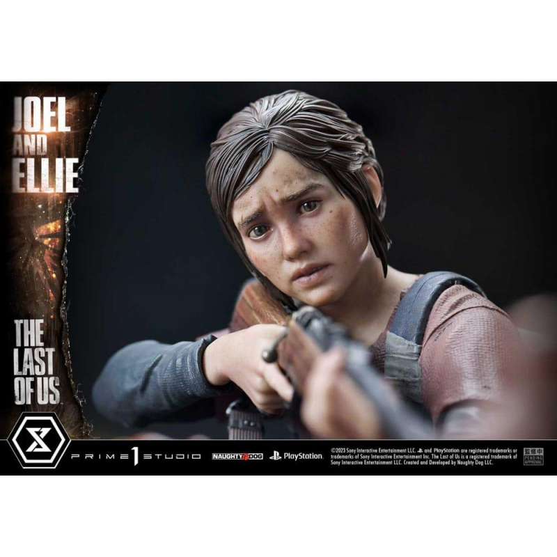 THE LAST OF US - Joel & Ellie - Statuette Premium Masterline 73cm