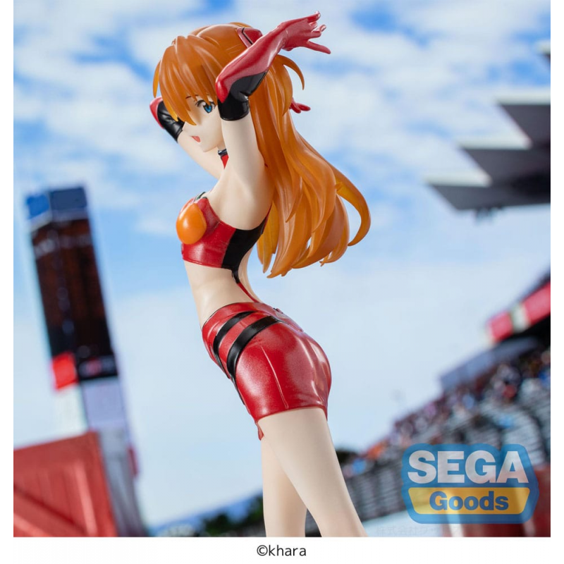 Evangelion figurine Luminasta Evangelion Racing Asuka Shikinami Langley Pit Walk 25 cm