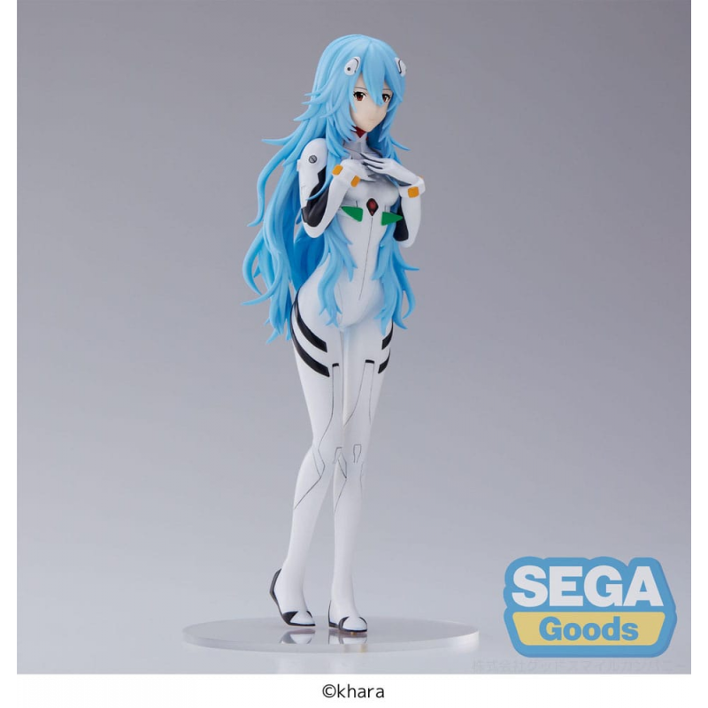 Evangelion: 3.0+1.0 Thrice Upon a Time SPM Rei Ayanami Long Hair Ver. (re-run) 21 cm