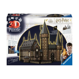 Harry Potter Puzzle 3D Château de Poudlard : Grande Salle - Night Edition (540 pièces)