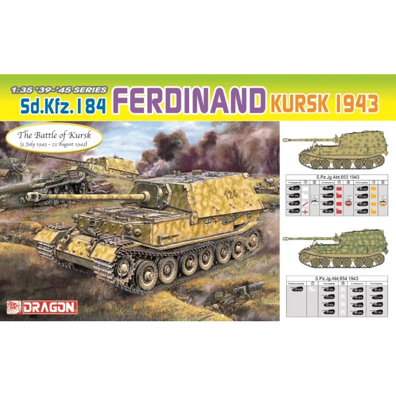 Sd.Kfz.184 Ferdinand (the Battle of Kursk)