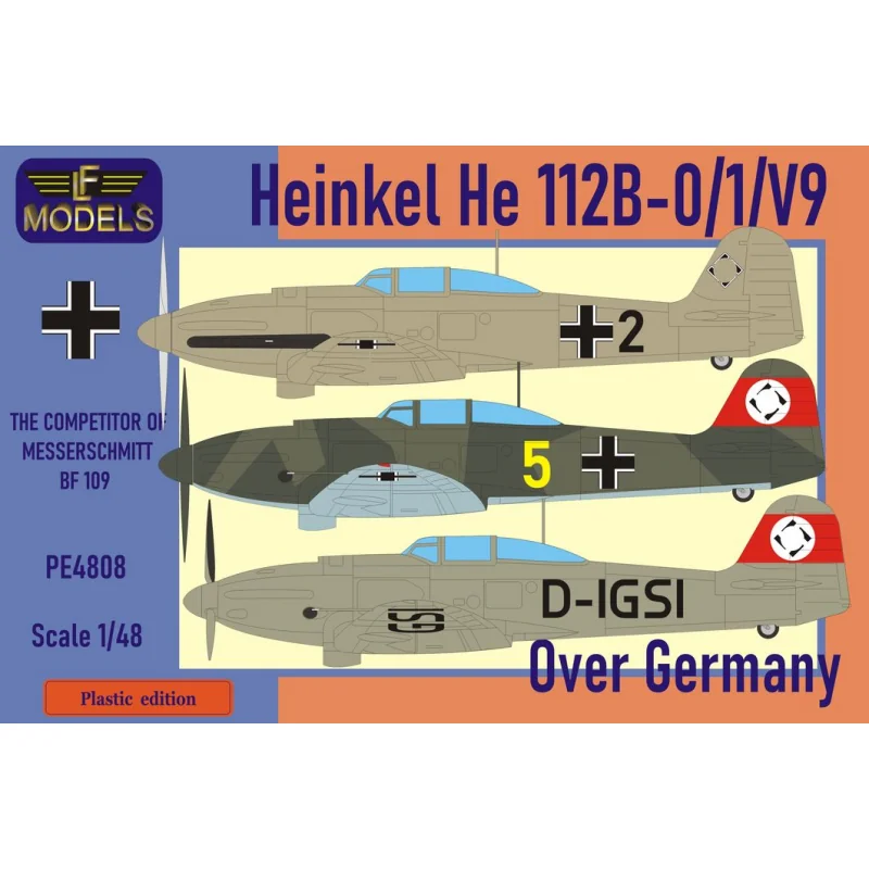 Heinkel He-112B-0/1/V9 over Germany