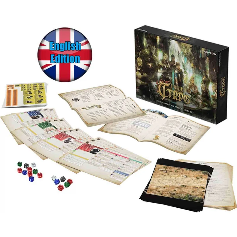 Final Fantasy XIV Tabletop RPG Starter Set - FF14