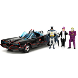  DC Comics véhicule 1/24 Batman 1966 Classic Batmobile Deluxe