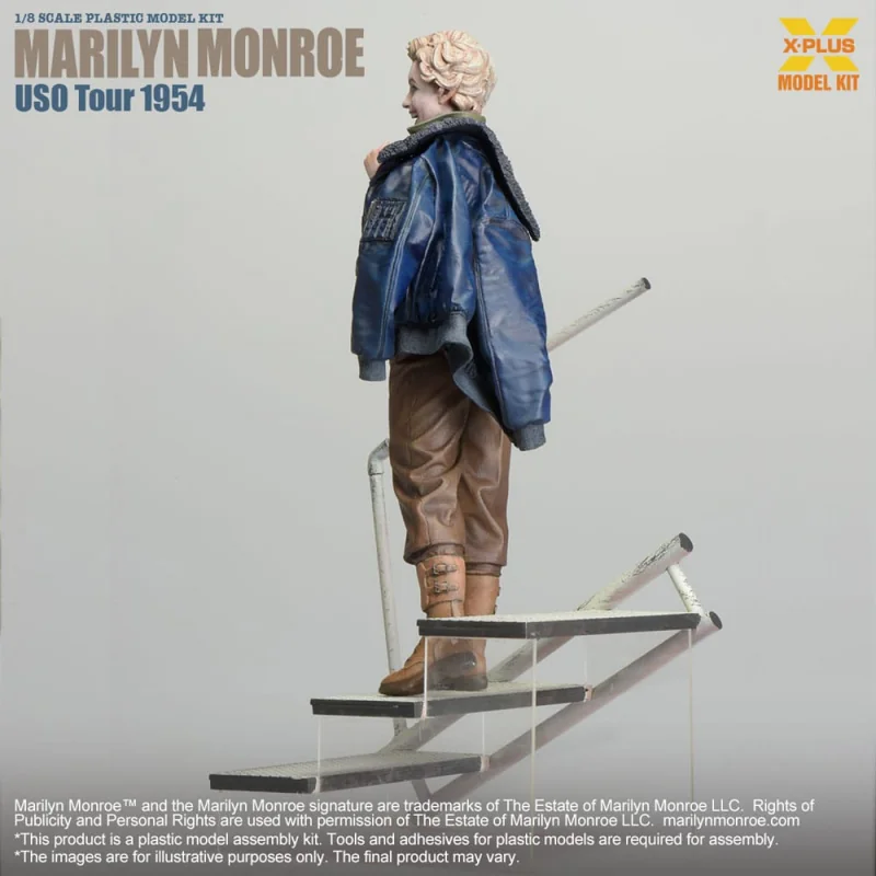 Marilyn Monroe figurine Plastic Model Kit 1/8 USO Tour 1954 25 cm