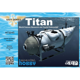 Maquette bateau Titan ‘World Famous Research and Tourist Submarine’ 1/72