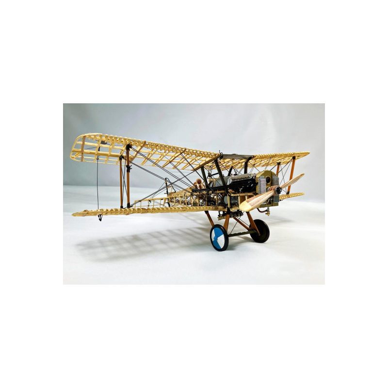 Maquette d'avion en bois Aviation Sans Frontières à assembler soi