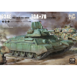 T34E - FIRST TYPE OF SPACE ARMOUR - T34-76 112 FACTORY