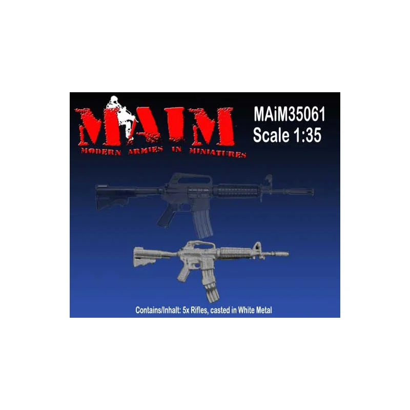 XM-177E2 ASSAULT RIFLE 5PCS