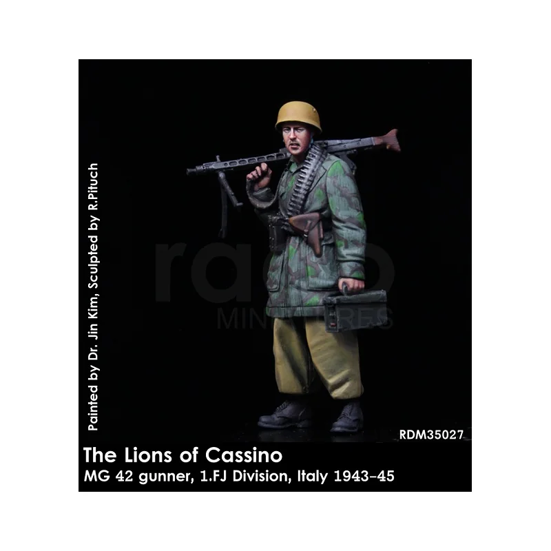 THE LIONS OF CASSINO - MG 42 GUNNER, 1 FJ DIVISION - ITALY 1943-45