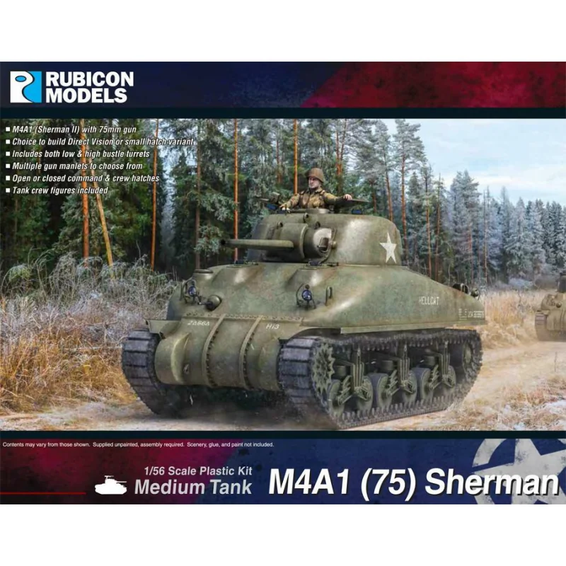 SHERMAN M4A1 75MM - DV AND SH