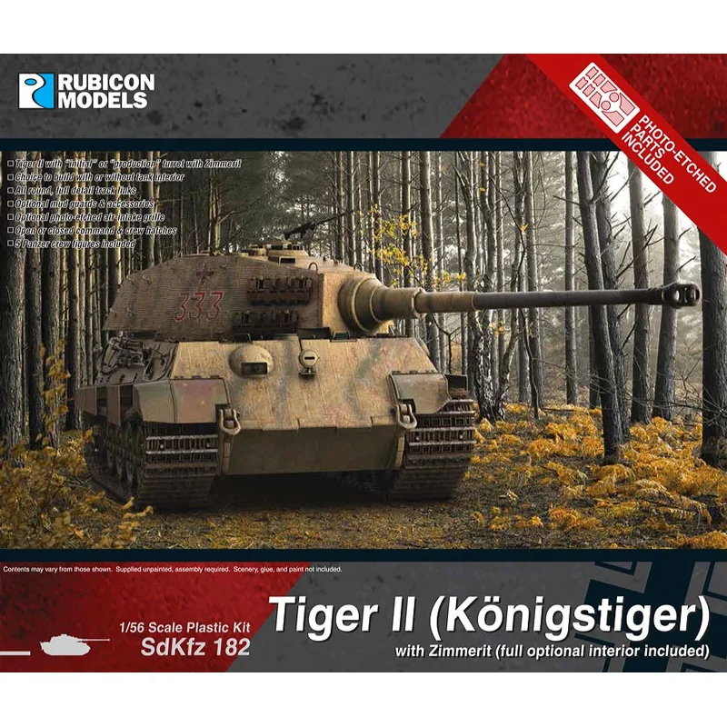 KING TIGER FULL INTERIOR WITH ZIMMERIT