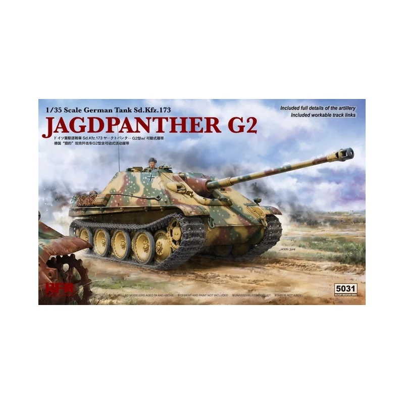 JAGDPANTHER G2 WITH WORKABLE TRACKS