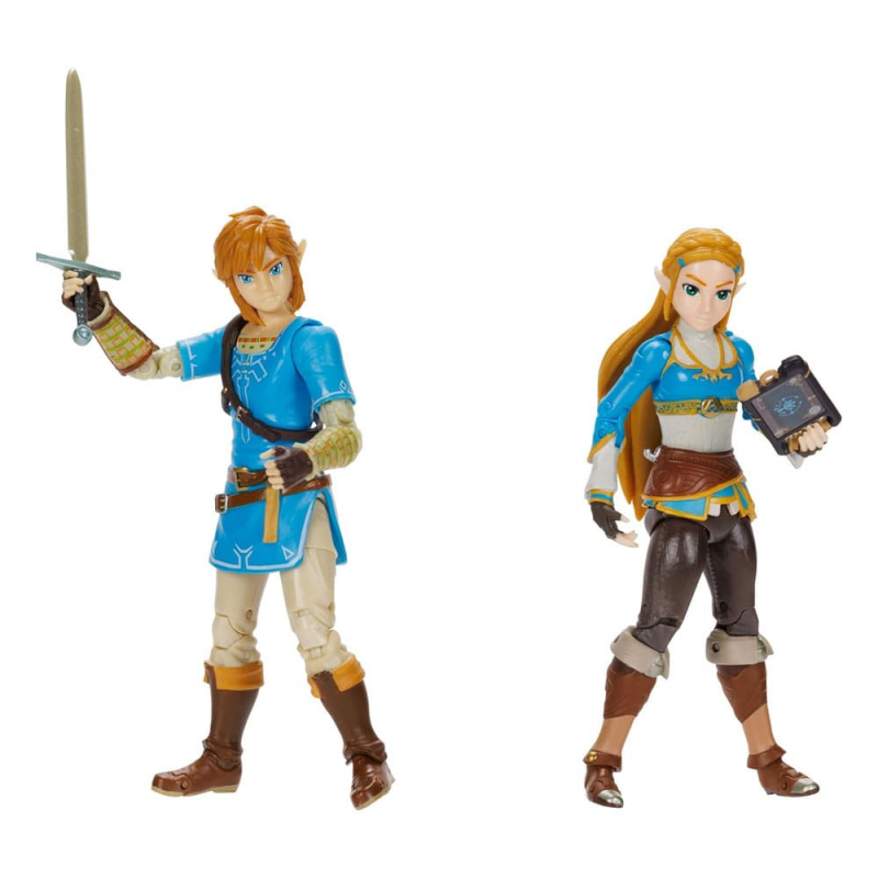 Figurine articulée - The Legend of Zelda pack 2 figurines Princess Zeld