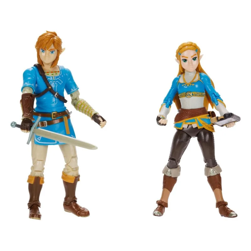 Figurine - Nintendo - Zelda - Link - Articulée 7 Points - 50 cm