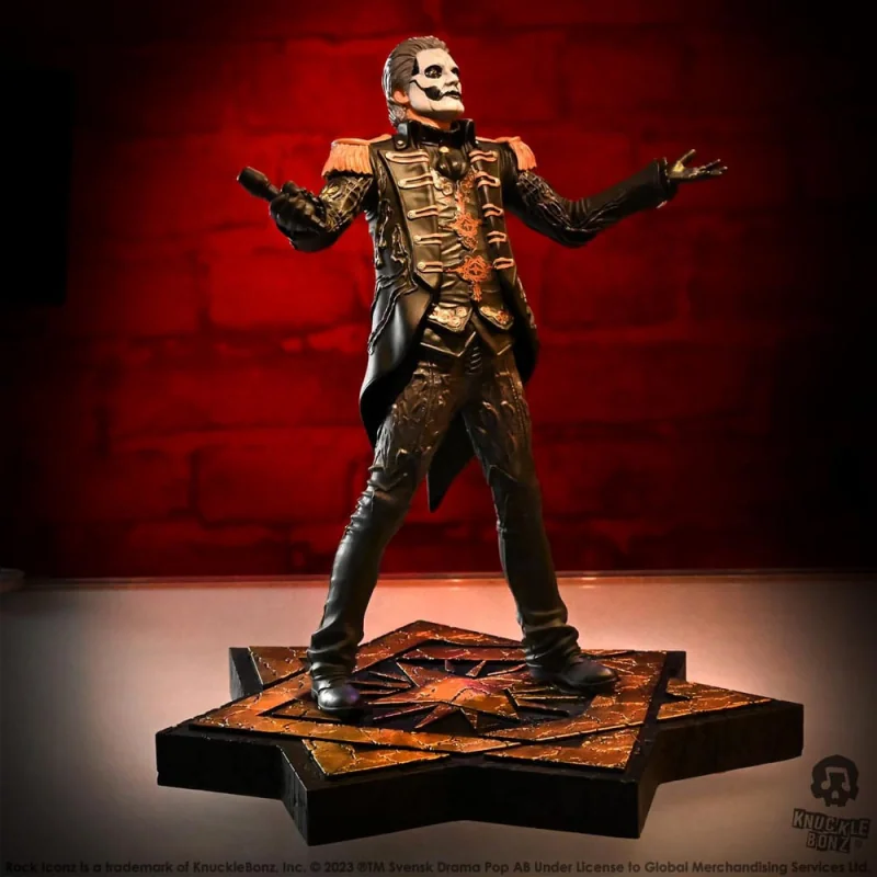 Ghost statuette Rock Iconz 1/9 Papa Emeritus IV (Military Jacket) 22 cm