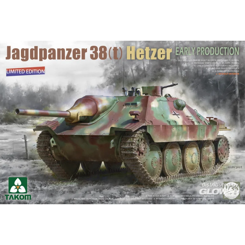 Jagdpanzer 38(t) Hetzer Early Production (Limited Edition)