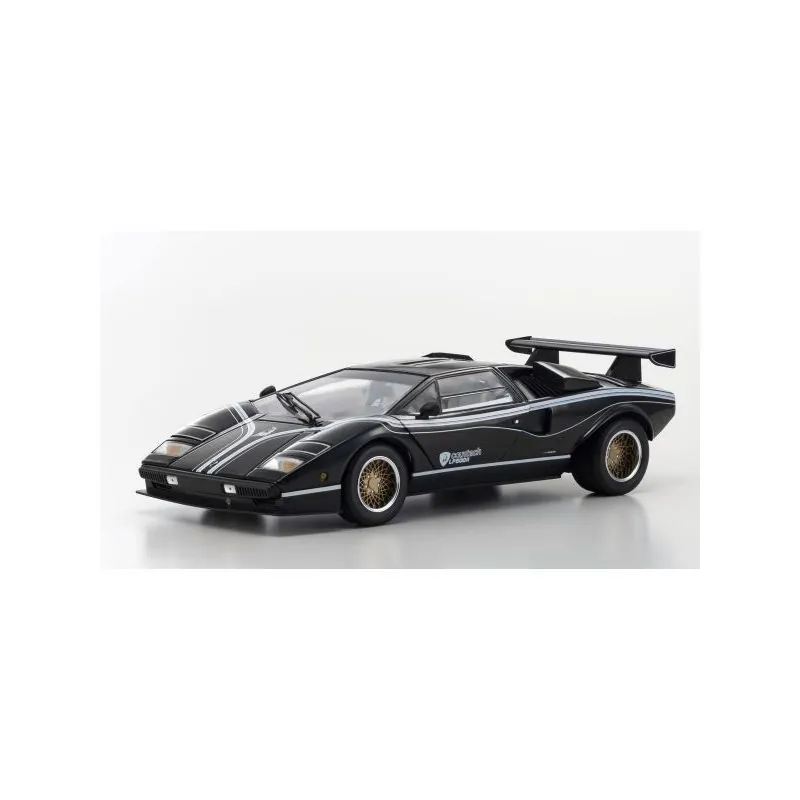 Kyosho 1:18 Lamborghini Countach LP500R Black-White