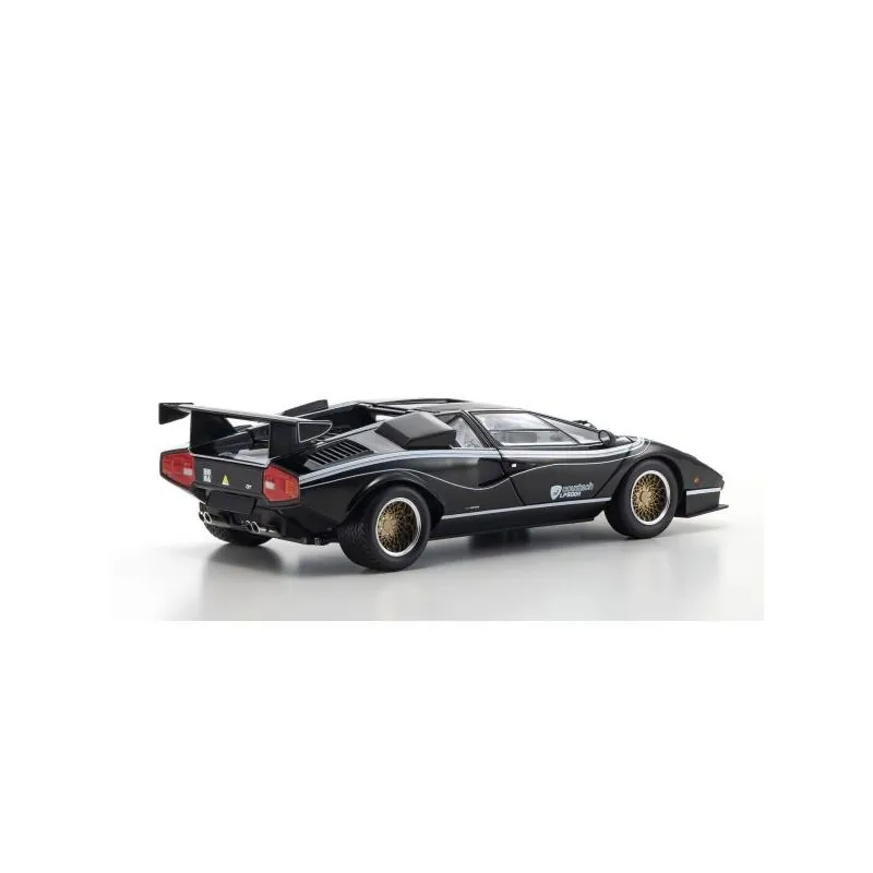 Kyosho 1:18 Lamborghini Countach LP500R Black-White