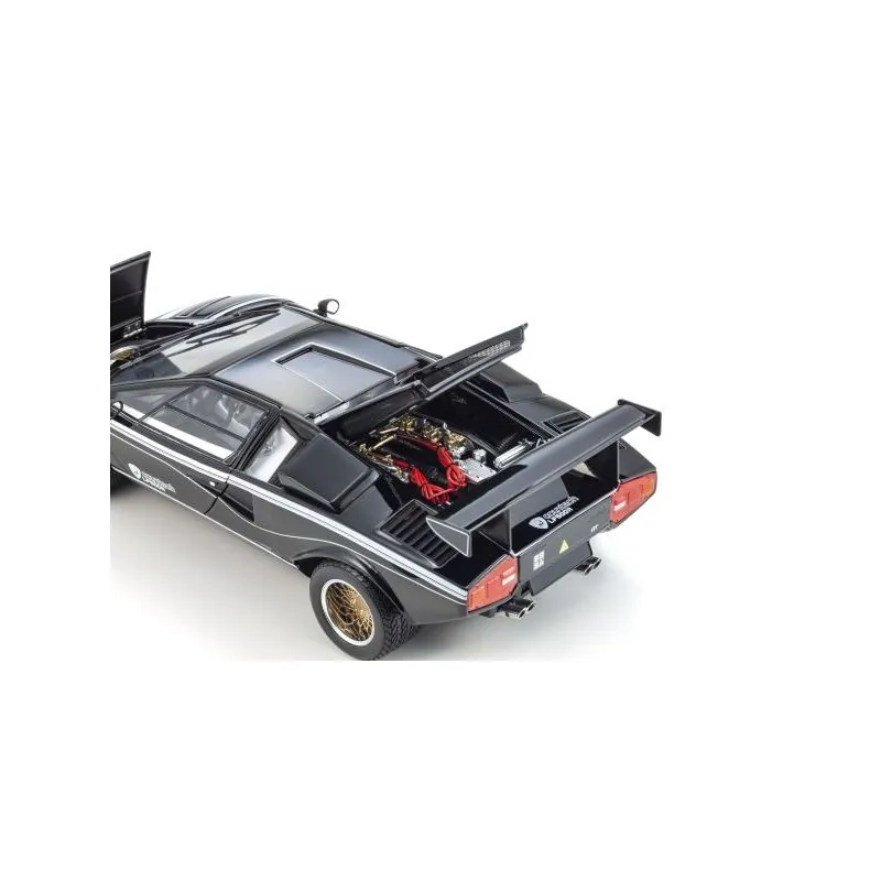 Kyosho 1:18 Lamborghini Countach LP500R Black-White