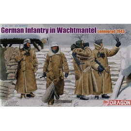 Figurine Infanterie allemande en Wachtmantel (Léningrad 1943)